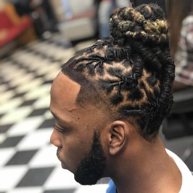 Artistic Hairstyles for Black Men