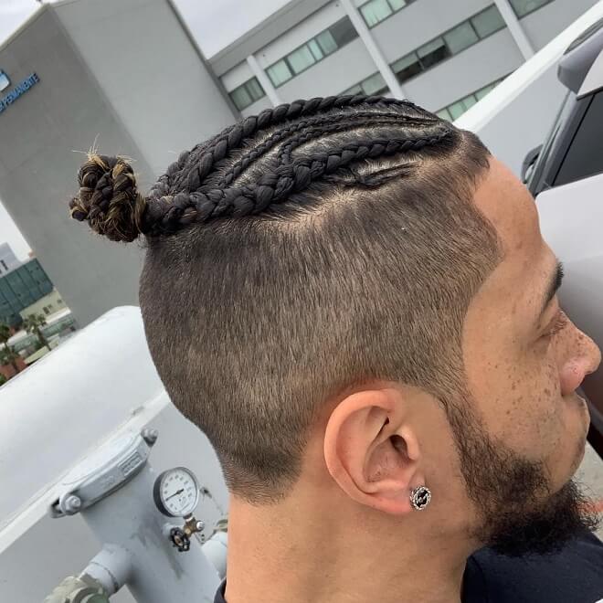 Braids with low fade