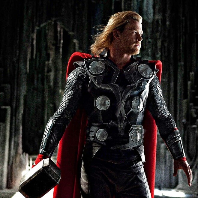 Chris Hemsworth Avengers Infinity War Hairstyle