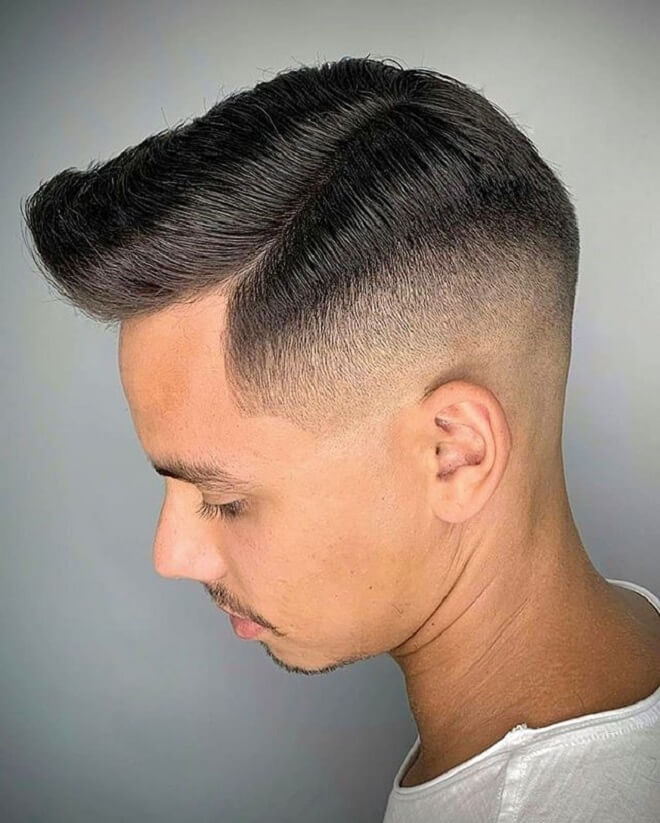 Comb Over Styles With Fade