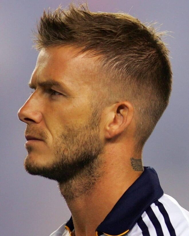 David Beckham Classic Beard Style