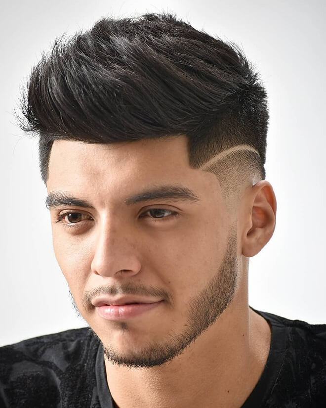 Faux Hawk Hairstyles With Fade