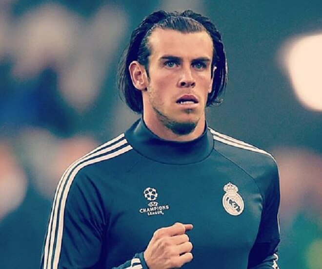 Gareth Bale Medium Length Hairstyle