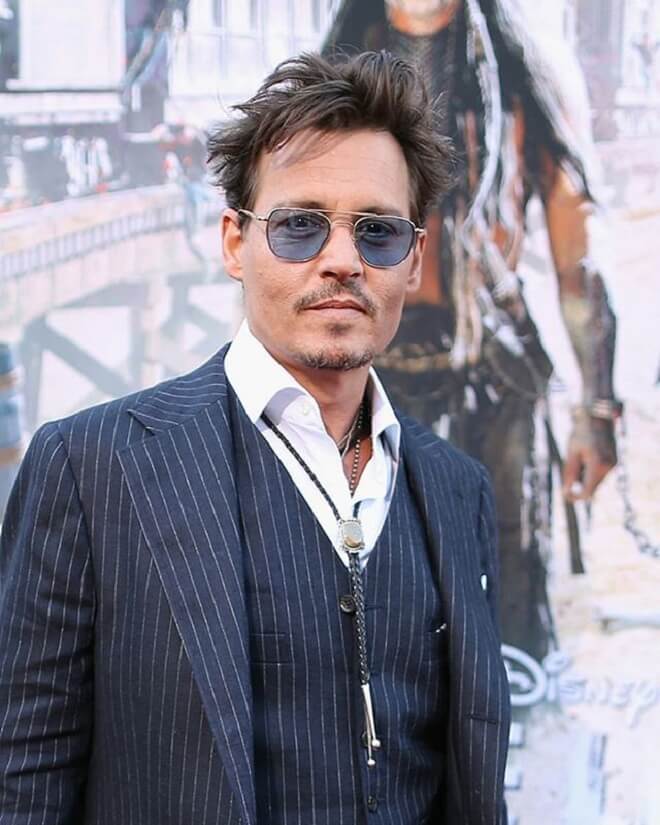 Johnny Deep Cool Hairstyles