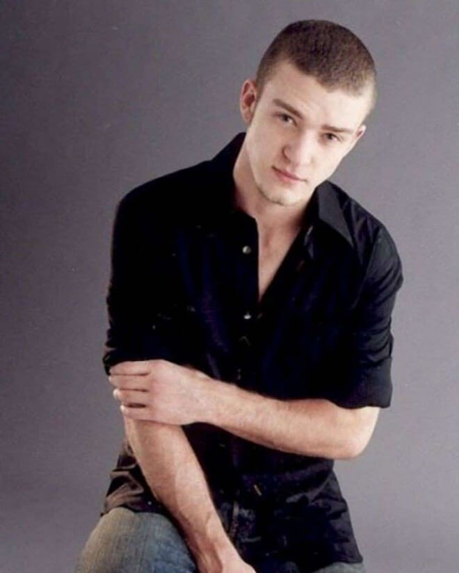 Justin Timberlake Crew Cut Hairstyle