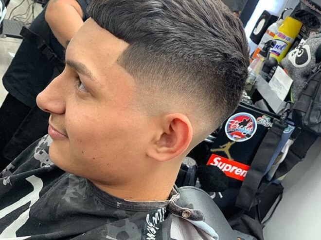 Line Up With Fade Haircut