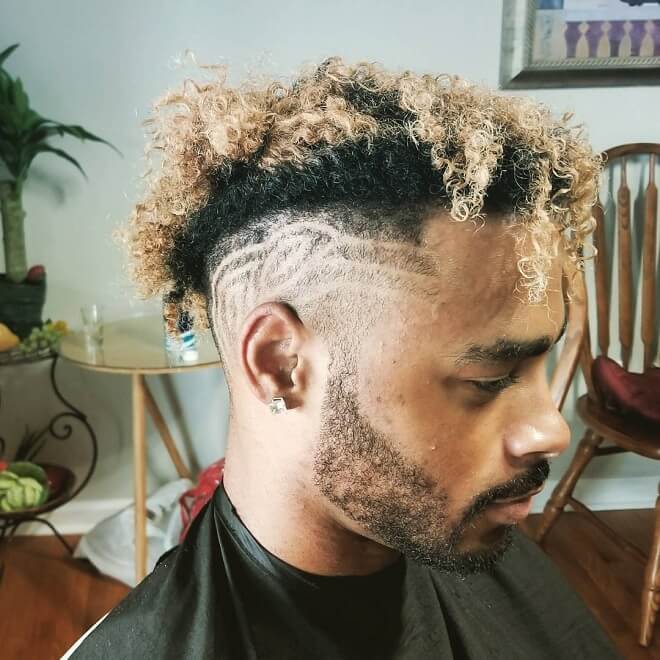 Curly Undercut Hairstyle
