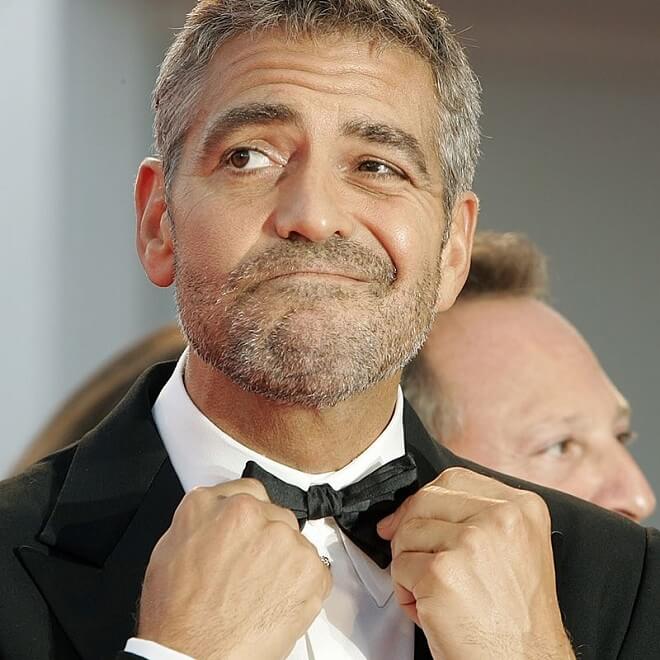George Clooney Beard Style