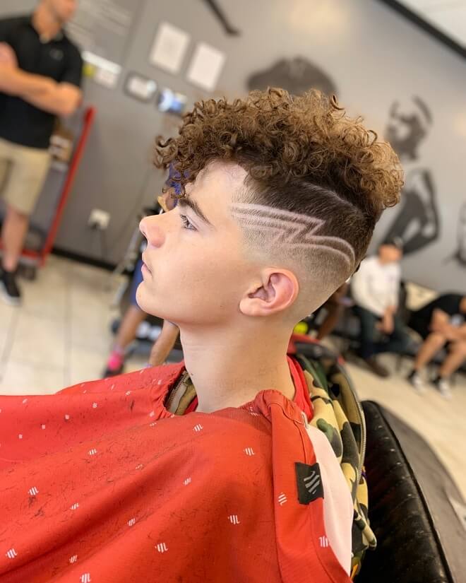 Mid Fade with Angular Fringe