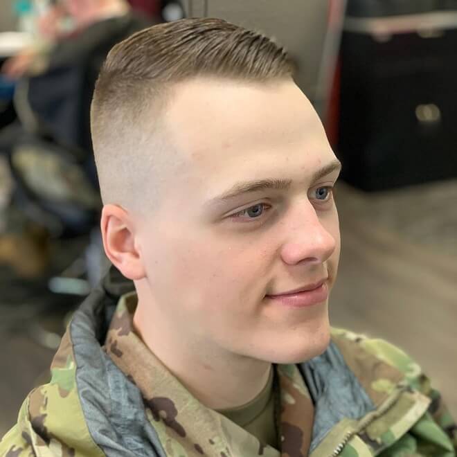 Military Undercut Haircut
