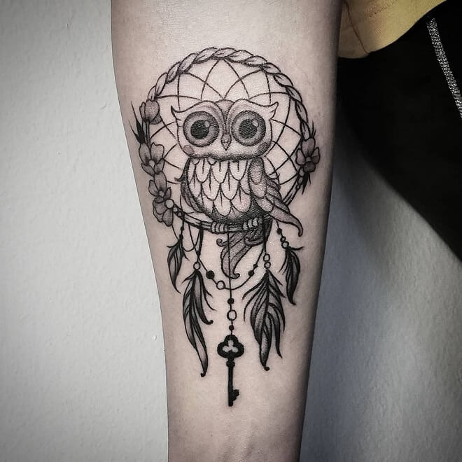 Owl Inked Tattoo