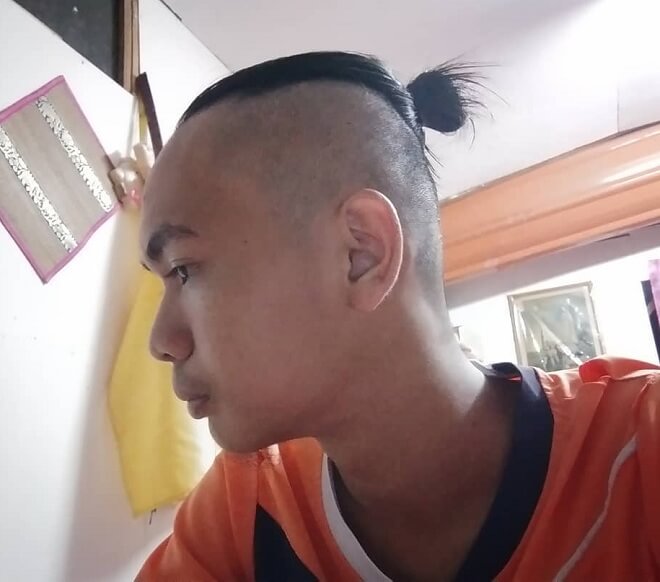 Samurai Haircut With Bun