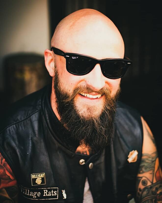 Top 30 Amazing Bald with Beard Styles | Men Bald with Beard