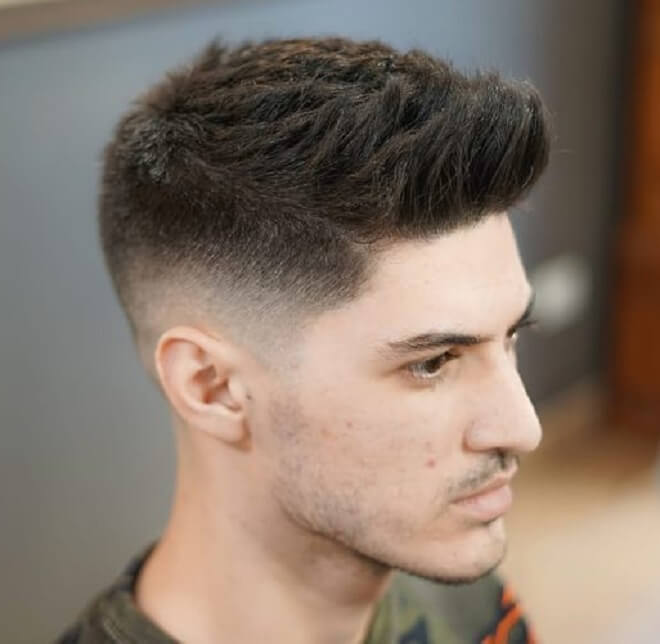 Spiky Hair Pics The Best Drop Fade Hairstyles