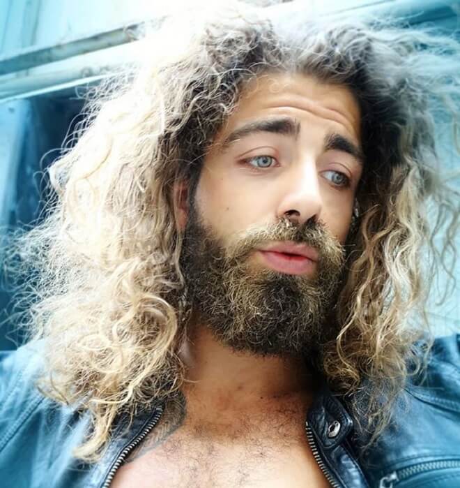 Textured Waves with a Natural Beard