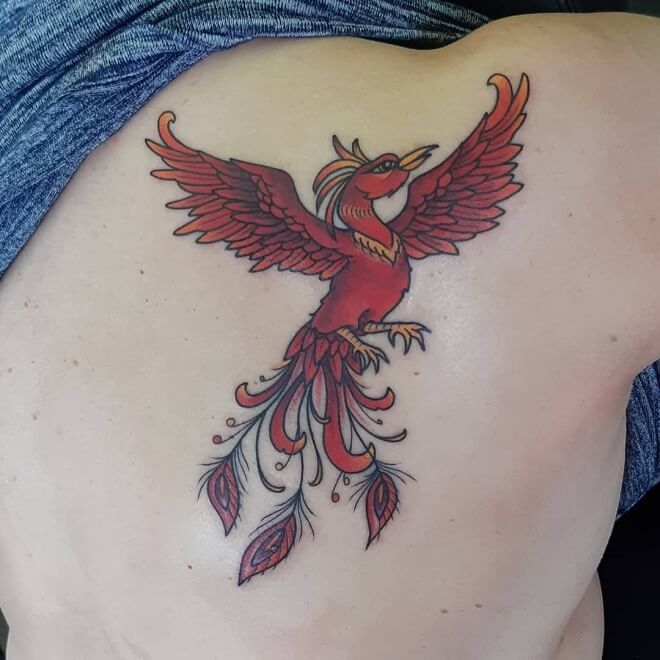 Beautiful Phoenix Tattoo