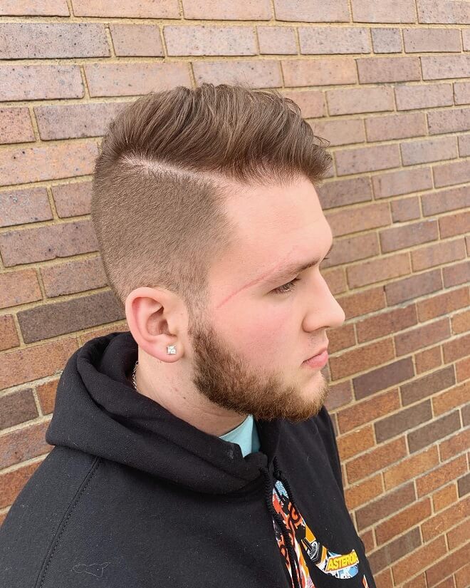 Side Part Haircut