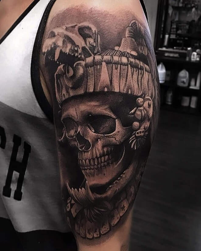 Skull Tattoo for Men