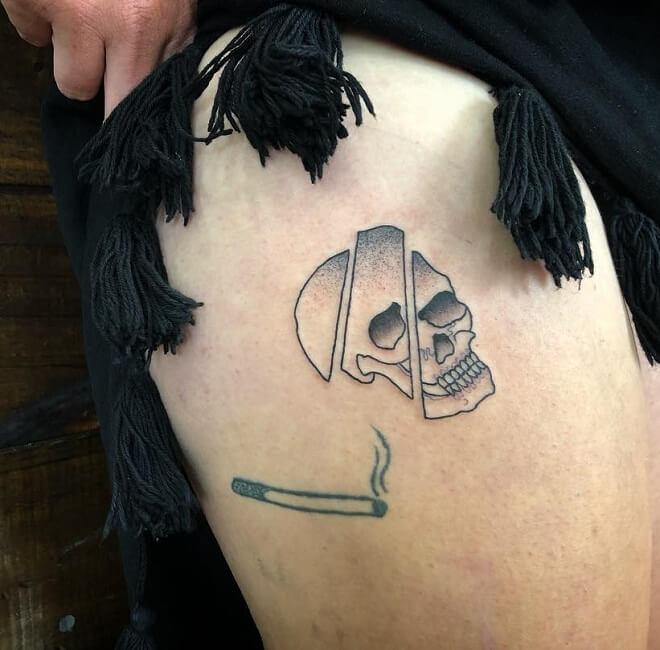 Skull Tattoo for Women