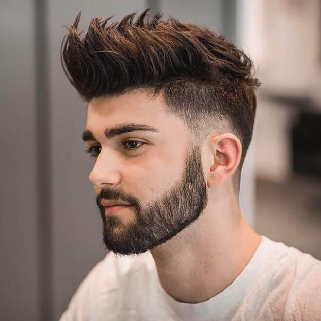 Top 25 Awesome Faux Hawk Haircuts For Men Stylish Fohawk