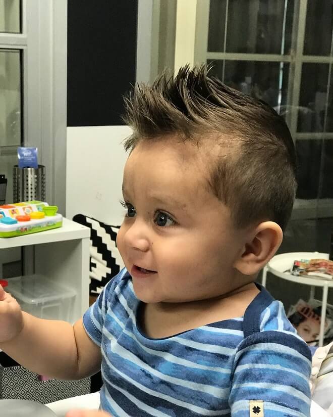 Toddler Faux Hawk Hairstyle