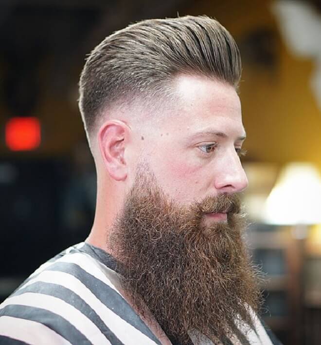 Classic Pompadour Hairstyle