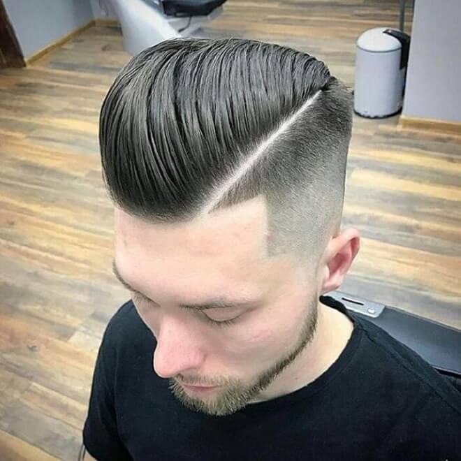 Disconnected Undercut with Brush Back