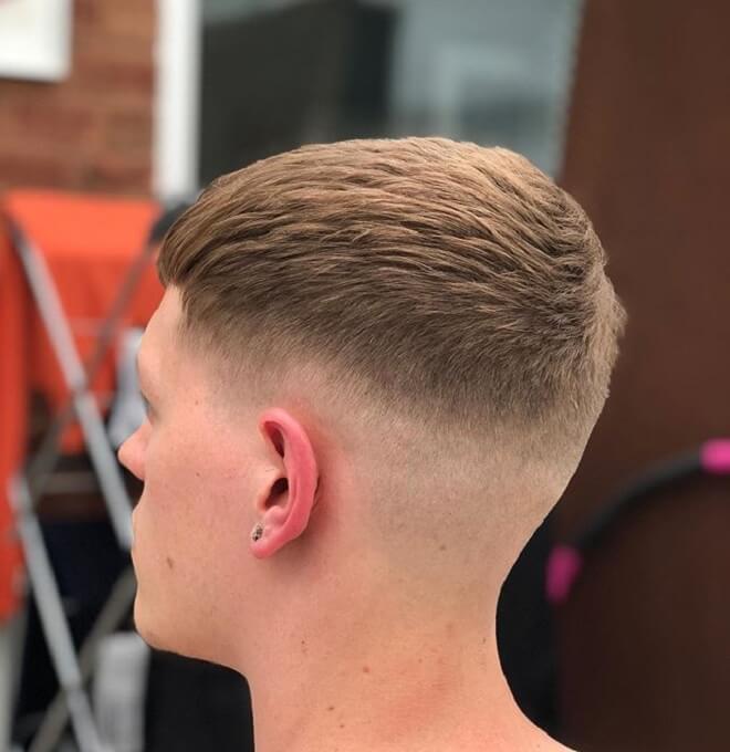Low Razor Fade with Top Textured Hair