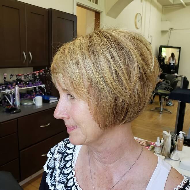Short Cut With Soft Bangs