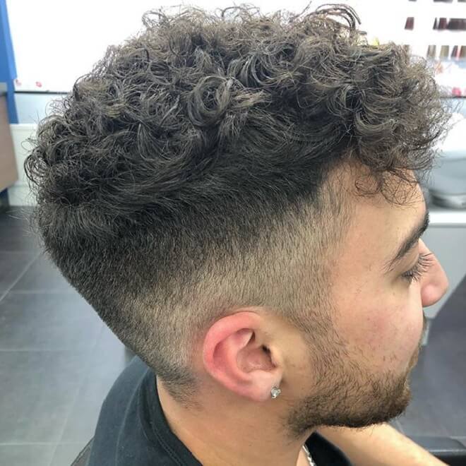 Textured Messy with Low Fade