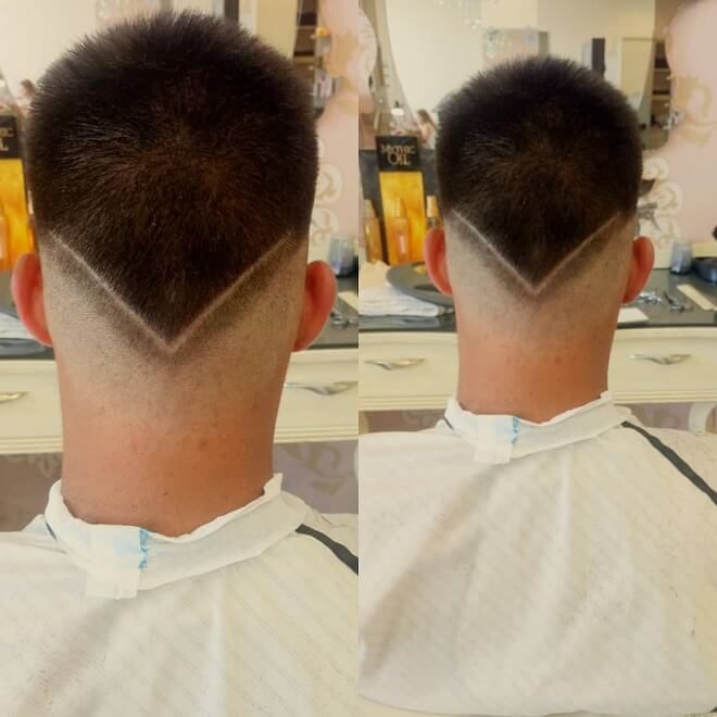 V Shape Haircut